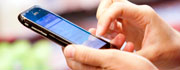 Sender sms via smartphone